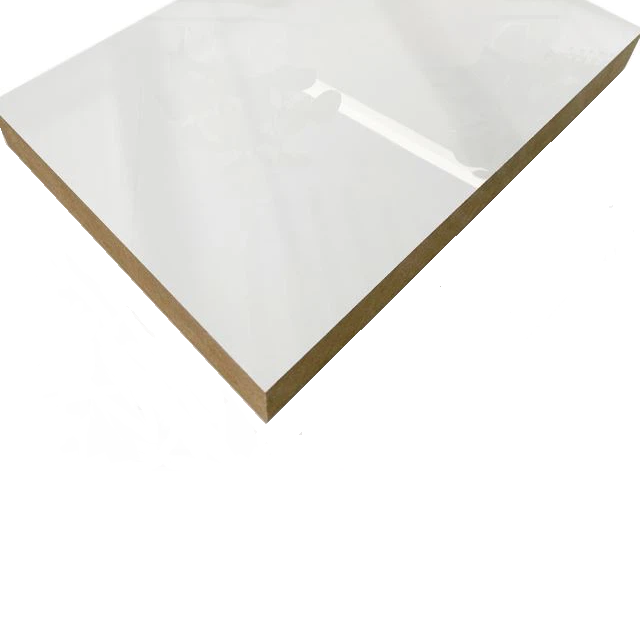 MDF Blanca Alto Brillo 2440x1220mm  - 18mm Importado