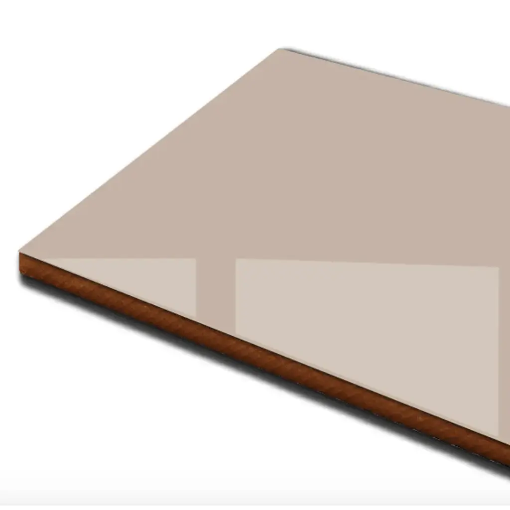 MDF Alto Brillo Tobacco 2440x1220mm - 18mm Importado