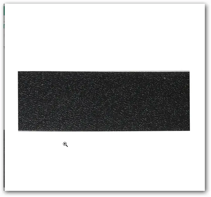 Tapacanto Negro 50x0.4mm 