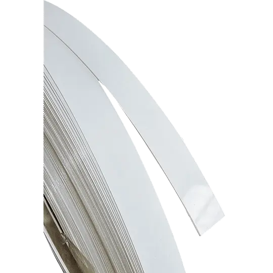 Tapacanto Alto Brillo Blanco 22x1.5mm