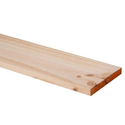 [24000010044] Pino Seco Cepillado 3.20mts - 1x6"